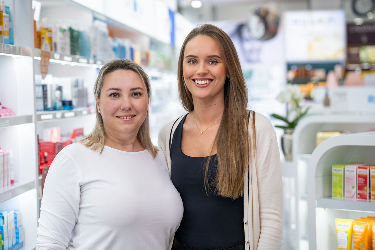 Kosmetik-Team der Apotheke im Hauptbahnhof Köln